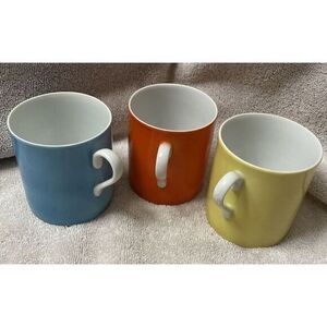 Vintage Made‎ In Japan Colorful Cups Set Of 3